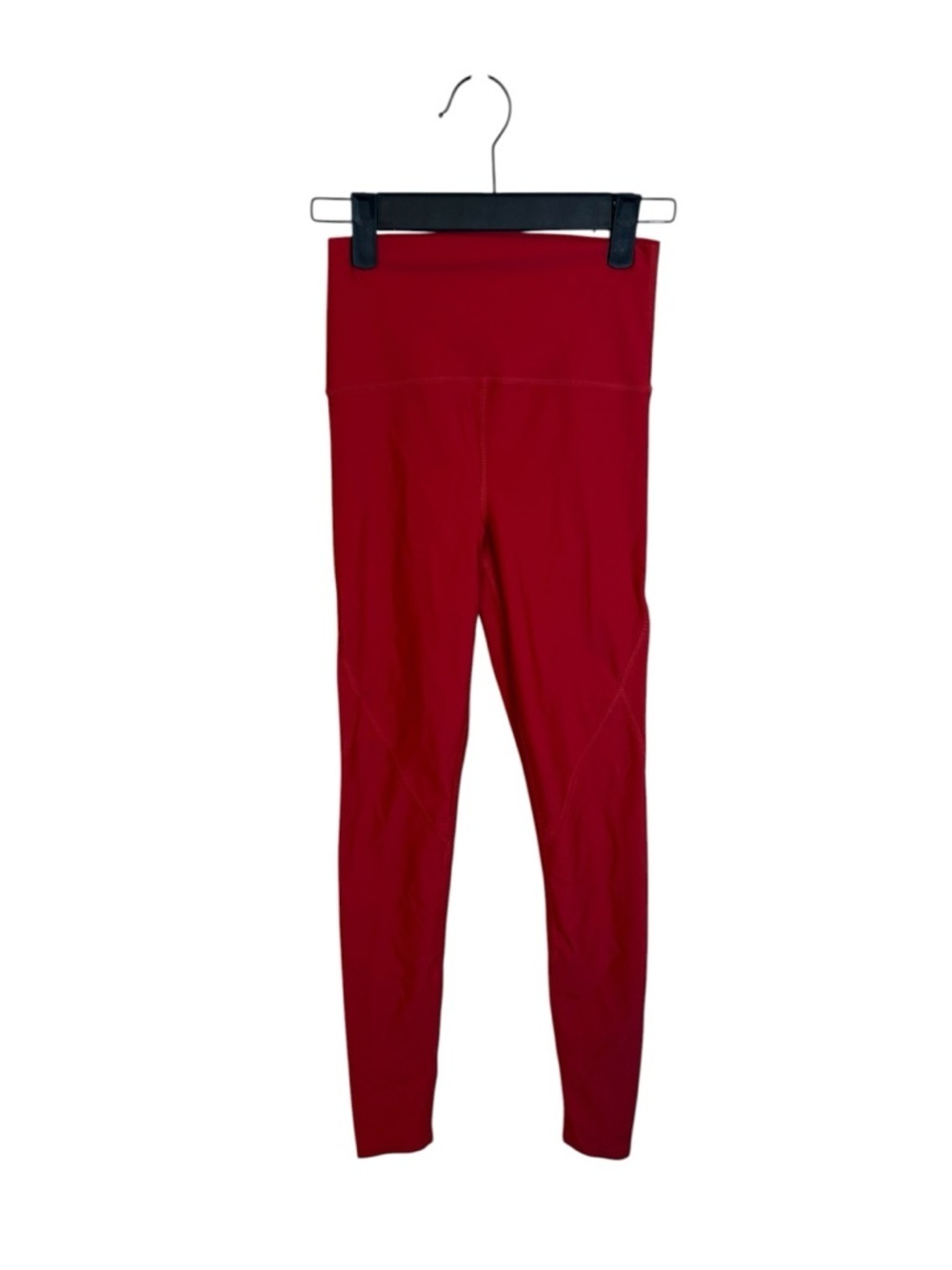 Carbon38 Red High Waisted 7/8 Leggings